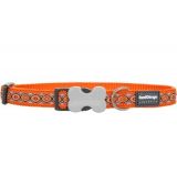 Obojok Design Snake Eyes Orange