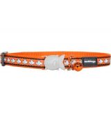 Obojok pre mačky Reflective Orange