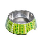 2-dielna miska Lotzadotz Lime Green