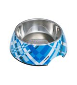 2-dielna miska Flanno Turquoise