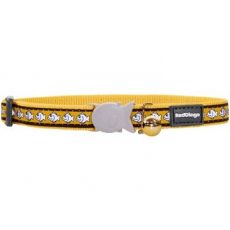 Obojok pre mačky Reflective Yellow