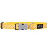 Obojok Design Gingham Yellow