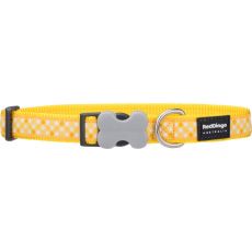 Obojok Design Gingham Yellow